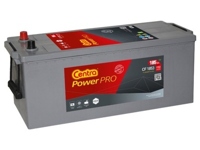 Акумулятор centra powerpro 12v 185ah 1150a l+ фото №1