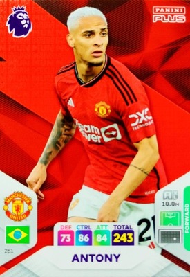 PANINI PREMIER LEAGUE 2024 PLUS 261 ANTONY MANCHESTER UNITED