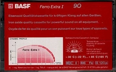 Kaseta Basf Ferro Extra I 90