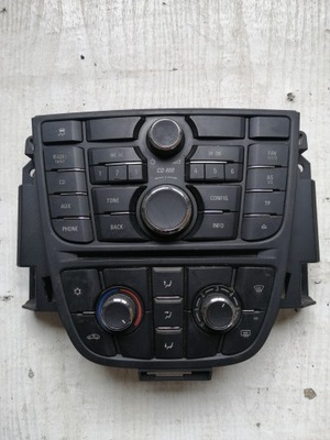 3047 панель обдув с радио opel astra j 13346050 фото №1