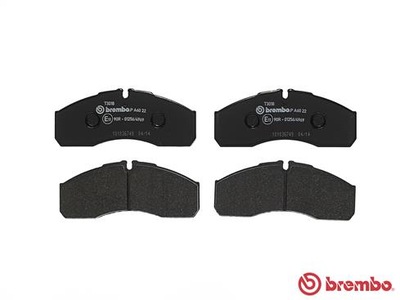 BREMBO, JUEGO ZAPATAS DE FRENADO  