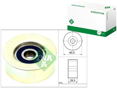 Ролик направляющая ремень клиновой subaru brz forester impreza legacy v фото №1