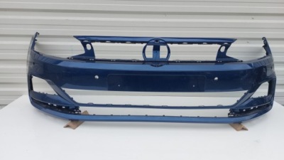Бампер перед передний vw polo 2g vi 17- eu фото №1