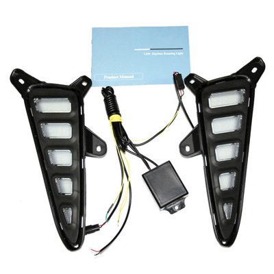 ON YEAR 2017-2019 TOYOTA C-HR CHR LED SET LIGHT FOR DRIVER DAYTIME DRL  