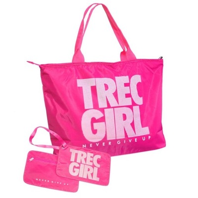 TREC TORBA DAMSKA NA SIŁOWNIE TRECGIRL 25L BAG 004 RÓŻOWA SHOPPERKA