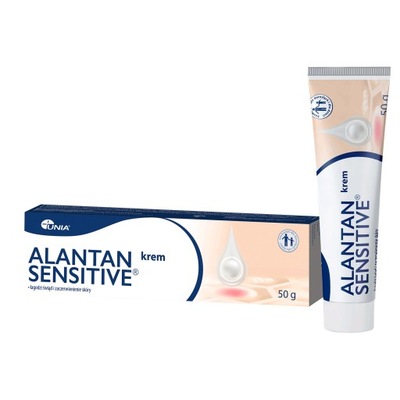 Alantan Sensitive, krem dla niemowląt od 1 dnia życia i dzieci, 50 g