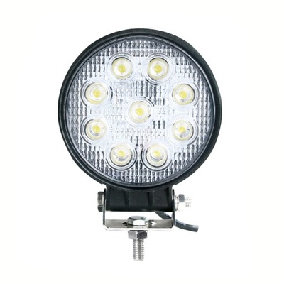 FARO EN FUNCIONAMIENTO REDONDO DIODO LUMINOSO LED OSRAM M-TECH 27W 10-30V  