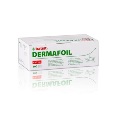 Plaster do kaniul Dermafoil 6cm x7cm