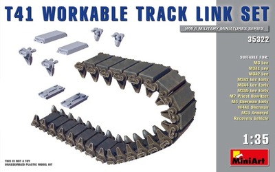 T41 Workable Track Link Set 1:35 MiniArt 35322