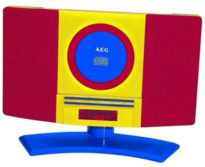 Wieża Hi-Fi AEG MC 4464 CD Mp3 AUX KOLORY