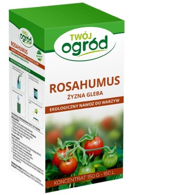 Rosahumus 150G kwasy naturalny nawóz użyźnia glebę