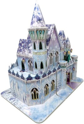 Brigamo Magiczny pałac Frozen Elsa domek dla lalek