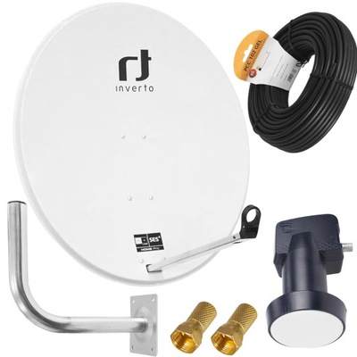 CZASZA SATELITARNA ANTENA INVERTO 80 ZESTAW SINGLE