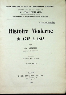 Historie Moderne 1923 r