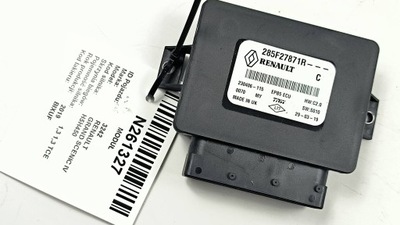 Модуль тормоза ручного 285f27871r renault grand scenic iv фото №1