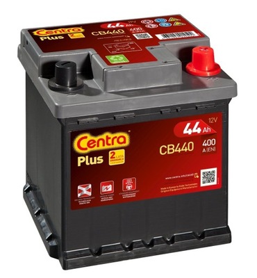 CENTRA PLUS CB440 44AH 400A P КВАДРАТ