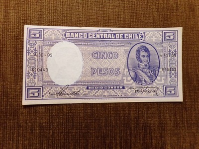 C468.CHILE 5 PESOS