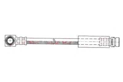 QUICK BRAKE CABLE DE FRENADO ELÁSTICO PARTE TRASERA L/P FORD MONDEO I  