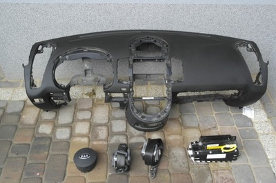 Kia soul приборная панель приборная панель консоль подушка безопасности pulpit ремни фото №1