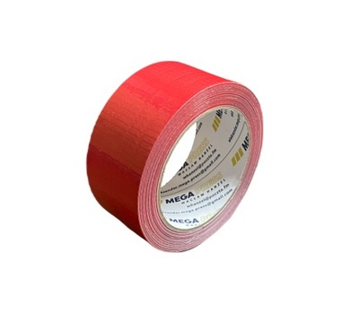 Taśma naprawcza DUCT TAPE czerwona 50/25m