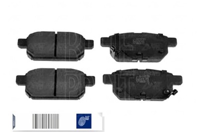 Blue print adk84238 набор тормозных колодок тормозных, тормоза дисковые фото №1