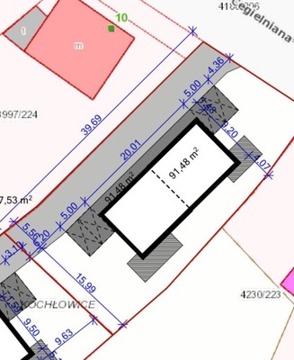Działka, Ruda Śląska, Kochłowice, 852 m²