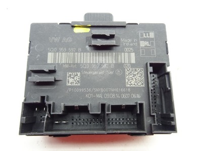 Модуль дверь volkswagen оригинальный номер 5q0959592b фото №1