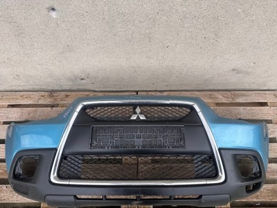 Бампер перед передний mitsubishi asx i 1 2010- + решётка решётка радиатора полный фото №1