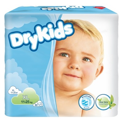 Pieluchomajtki dziecięce DryKids XL 11-25kg 30szt