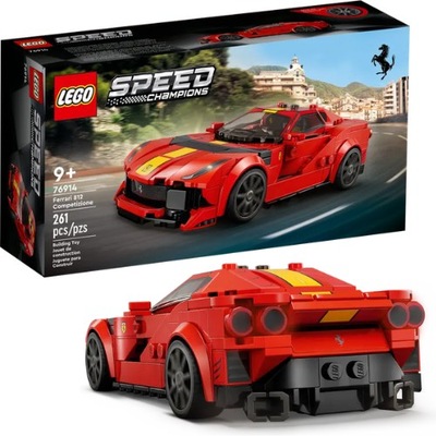 LEGO SPEED CHAMPIONS FERRARI 812 AUTO SAMOCHÓD WYŚCIGOWY WYŚCIGÓWKA 76914