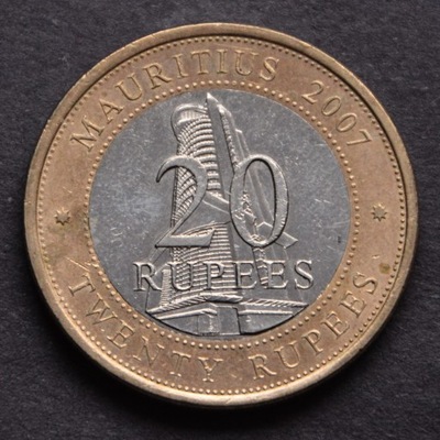 Mauritius - 20 rupees 2007