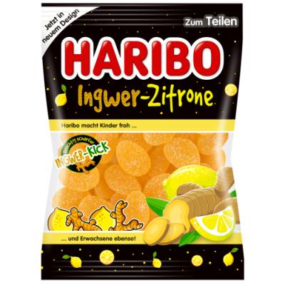 Haribo Ingwer Zitrone Żelki 175g