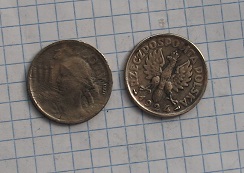 moneta 1 zł 1924 żniwiarka
