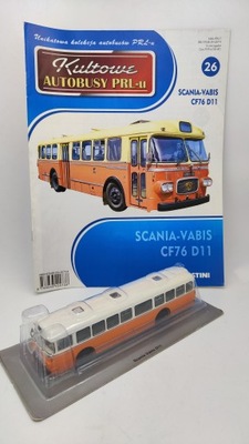 Scania Vabis CF76 D11 KULTOWE AUTOBUSY PRL Nr26 1:72