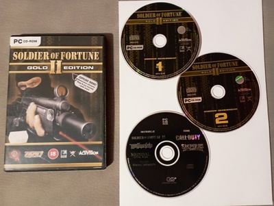 Soldier of Fortune II Gold Edition. PC ANG/PL 5/6