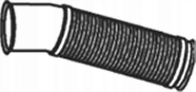 Труба выхлопная scania p g r t начальная фото №1