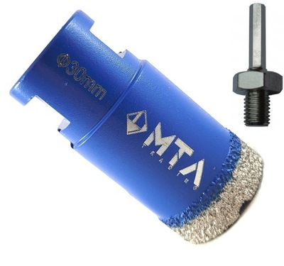 WIERTŁO DIAMENTOWE 30MM KORONKA OTWORNICA M14 GRES