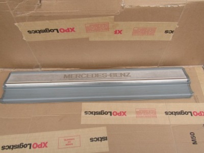 2 mercedes w140 молдинг порог накладка порог перед фото №1