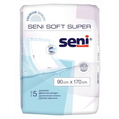 Podkłady Seni Soft Super 90 x 170 5 sztuk