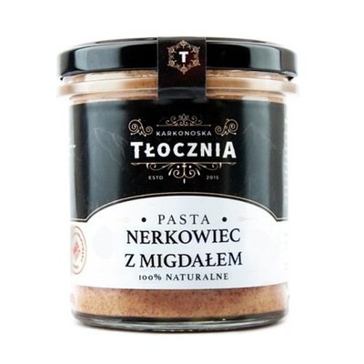 Masło pasta nerkowiec z migdałem, 100% orzechów