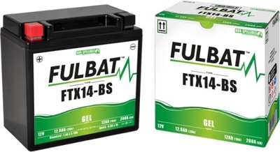 BATERÍA FULBAT YTX14 GEL 12V 12.6AH 200A  