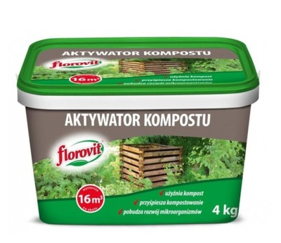 Florovit aktywator kompostu 4 kg