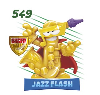 SUPER ZINGS seria 8 superzings 549 Jazz Flash