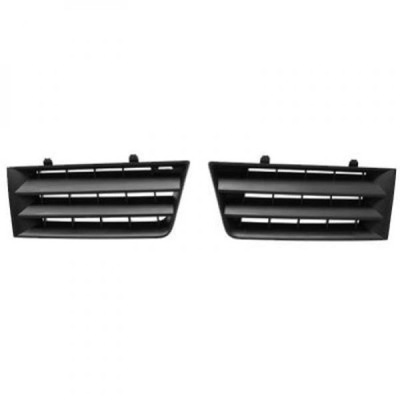 Решітка радіатора бампера права renault megane 02-05 фото №1