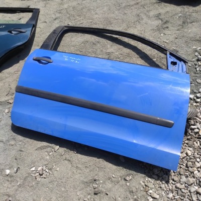 Дверь правое перед vw polo 4 9n панель фары 3x дверь фото №1