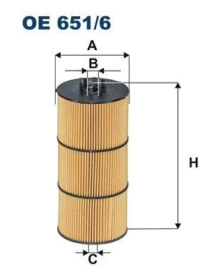 OE651/6 FILTRO ACEITES  