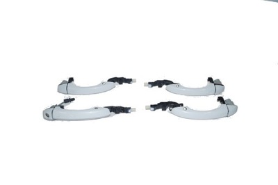 AUDI A7 4G C7 KOMPLET KLAMKI LED LS9R DRZWI CHROM