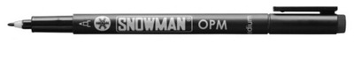 Foliopis SNOWMAN czarny M