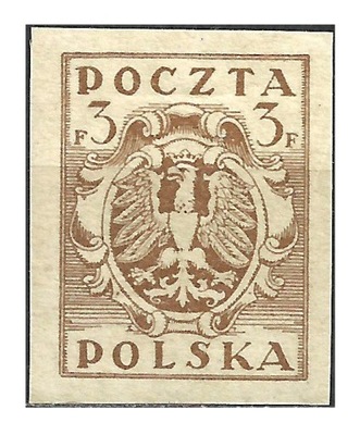 1919 Polska Fi.85 A ** WYD. MARKOWE gwar.