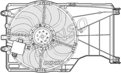 DENSO DER20001 ВЕНТИЛЯТОР, ОХЛАЖДЕНИЕ ДВИГАТЕЛЯ